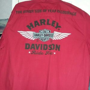 Harley Davidson short sleeve shirt
